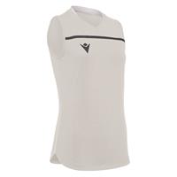 Thallium Shirt Woman SL WHT/ANT XL Teknisk armløs volleyballdrakt for dame