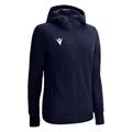 Drum Hooded Womens Jacket NAV S Fritidsjakke i børstet fleece til dame