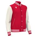 Fiddle varsity college RED/WHT XXS Collegejakke - Unisex