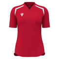 Anduril Womens Shirt RED/WHT M Teknisk spillerdrakt til dame