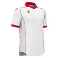 Warden Eco Match Day Shirt WHT/RED XXL