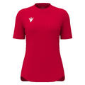 Zyra Womans shirt RED XL Teknisk trenings T-skjorte til dame