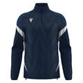 Hollow 1/4 zip NAV/WHT XXL Treningstopp - Unisex