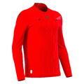 Mendez ECO Referee Shirt LS RED XXL Teknisk dommerdrakt - Unisex